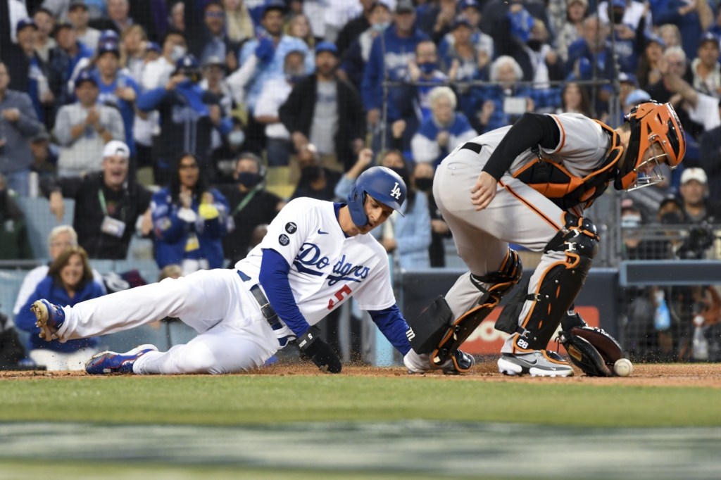 Los Dodgers no se dejaron aplastar por los&nbsp;Gigantes