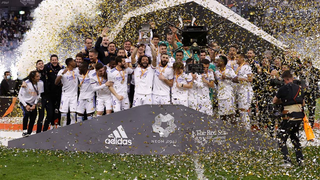 Los merengues empiezan a conquistar títulos; Real Madrid se queda con la super copa de&nbsp;España.