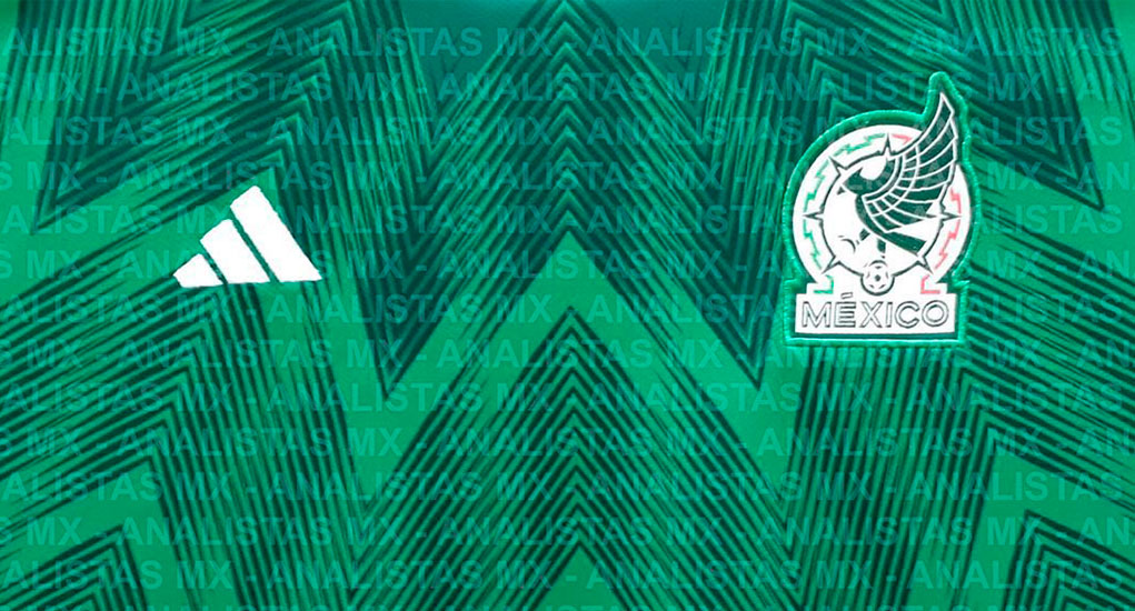 Se filtra la camiseta que usará la Selección&nbsp;Mexicana