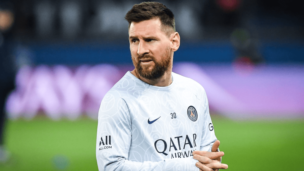 Leo Messi recibe el premio al mejor deportista del año&nbsp;2022
