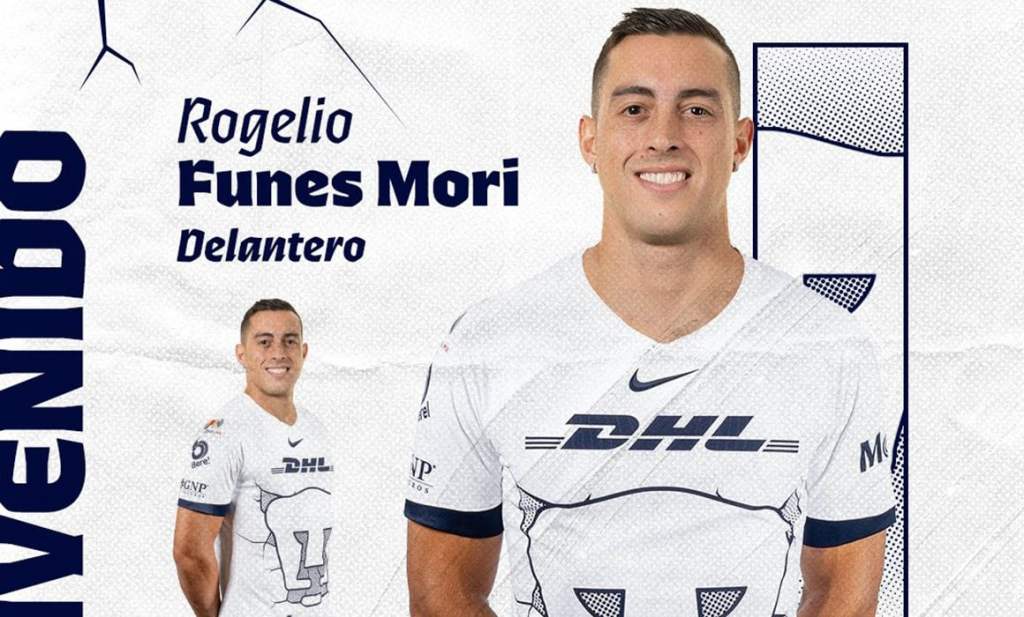 Rogelio Funes Mori es nuevo jugador de&nbsp;Pumas