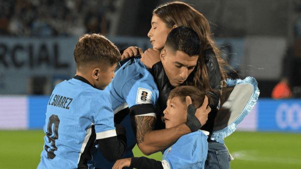 Luis Suárez se despide de la Selección de&nbsp;Uruguay